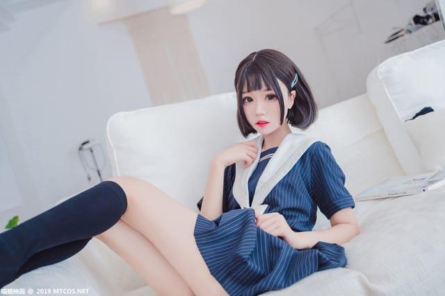 喵糖映画 – VOL.013 JK制服[40P433M]