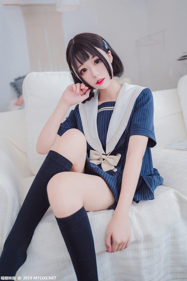 喵糖映画 – VOL.013 JK制服[40P433M]