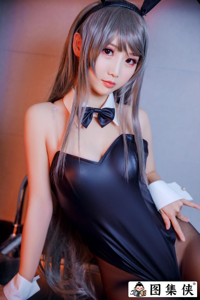 养眼放送！甜美少女面饼仙儿樱岛麻衣兔女郎学姐魅力四射