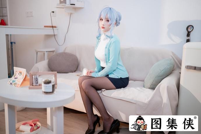 冷艳妩媚！rioko凉凉子雪女系列感受冰山美人的魔力