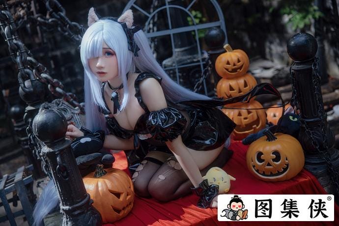 颜值超群的萌妹子焖焖碳 橘黄猫咪和仙女般魅力！