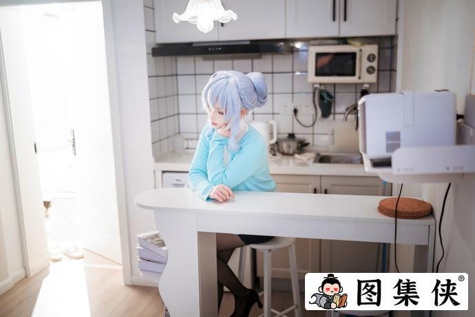 冷艳妩媚！rioko凉凉子雪女系列感受冰山美人的魔力