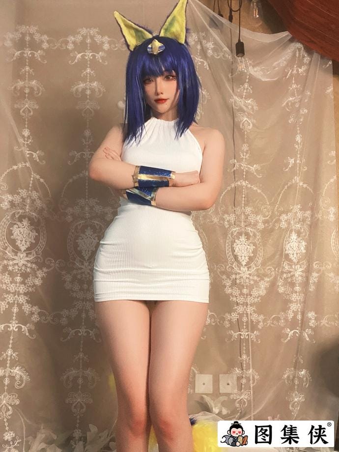 异域风情！起司块wii埃及猫神cos作品，猫女神气场满分！