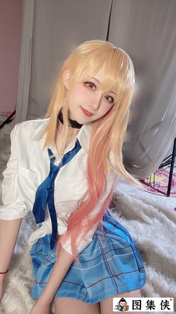 次元妹子shika小鹿鹿喜多川海梦三套装扮总有一个是你的菜！