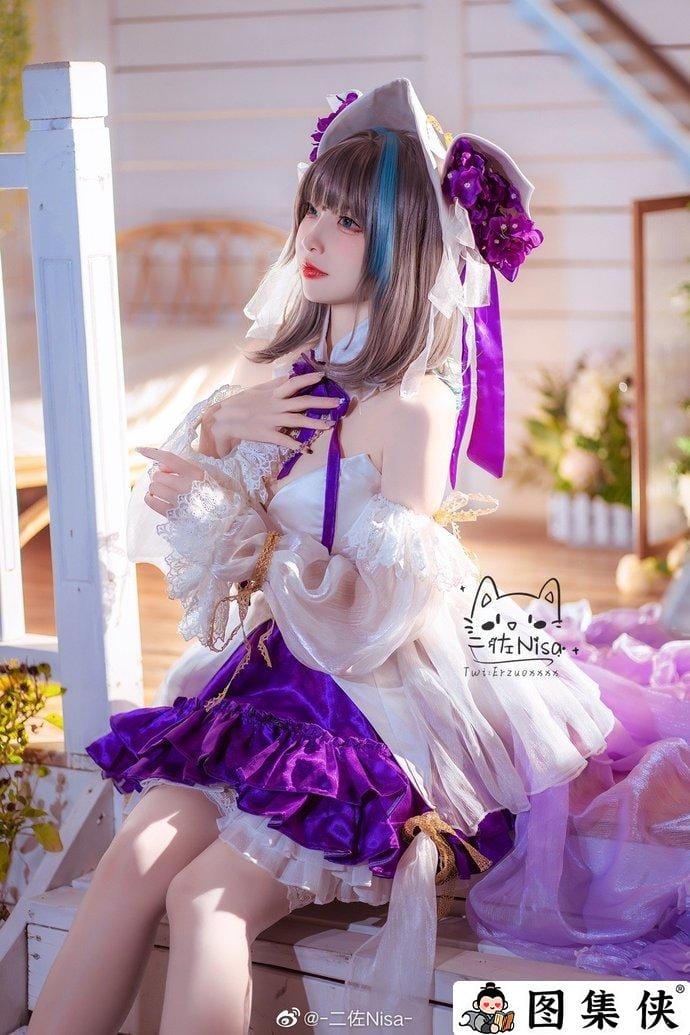 广西表妹二佐nisa柴郡音乐绚烂超萌COS合集