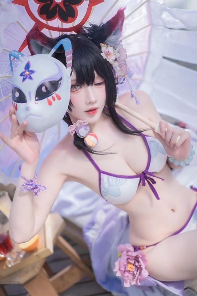 阿包也是兔娘 – NO.107 蔚蓝档案 狐坂若藻 水着 [32P-187MB]
