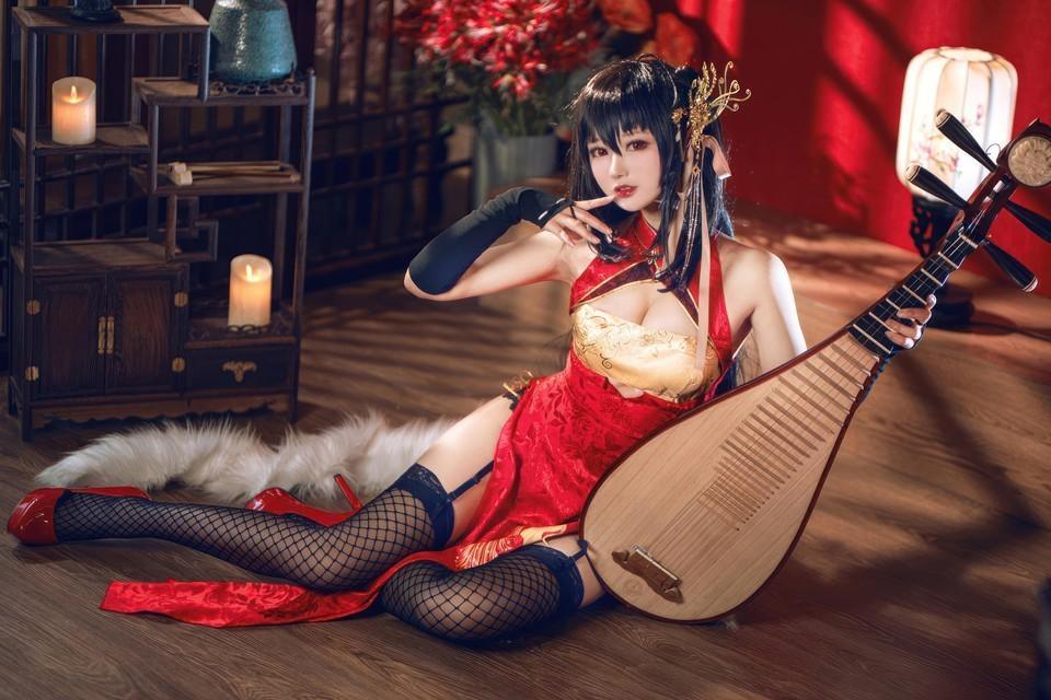 羽生三未 – NO.30 碧蓝航线 大凤旗袍[21P-215MB]